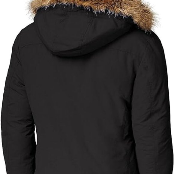 💦American Rag Men's Snorkel Parka Coat XXL Deep Black - Picture 2 of 9